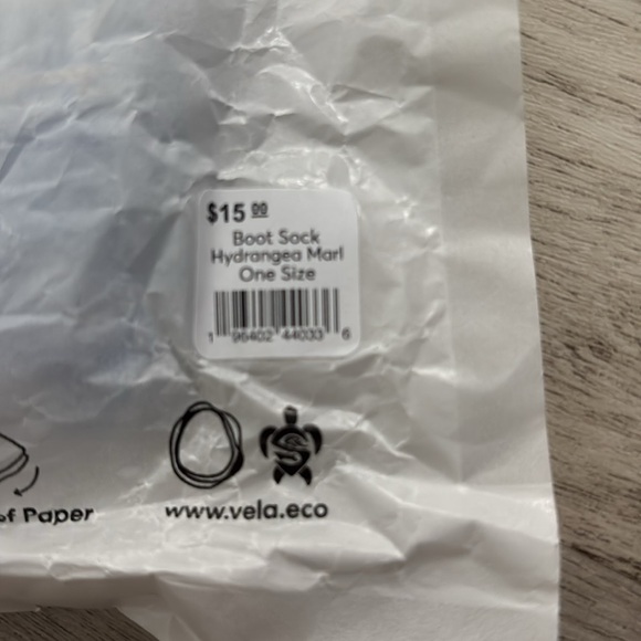 Boot Sock Hydrangea Marl - Picture 3 of 4